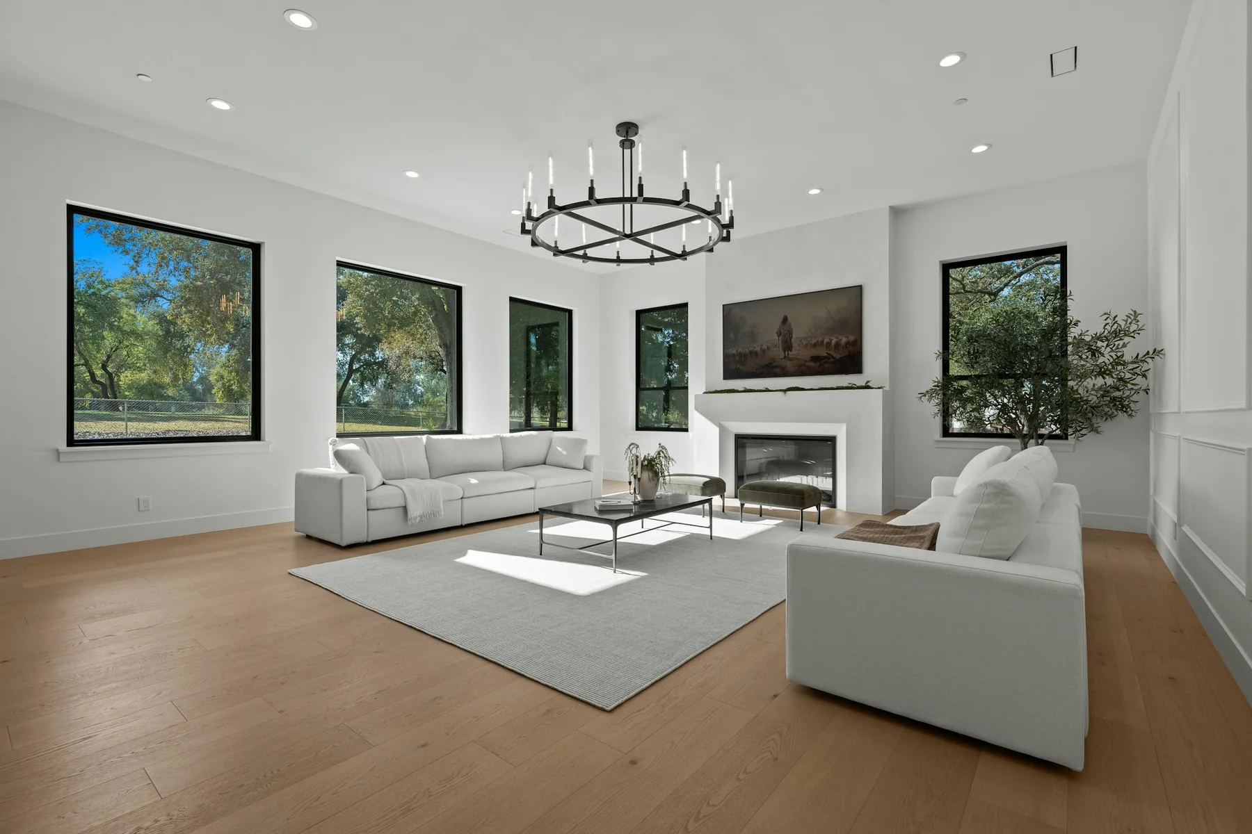 Illustrative light modern interior